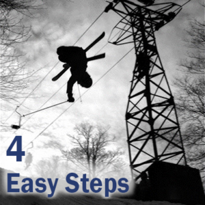 Ryan Jump with 4 Easy Steps text