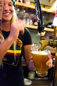 bartender and Flyin Ryan IPA tap