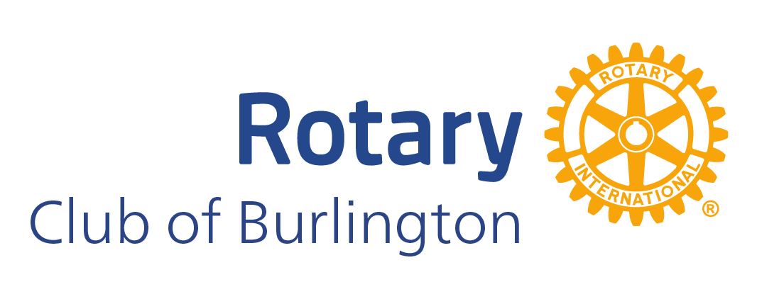 Rotary Club of Burlington with Rotary International logo