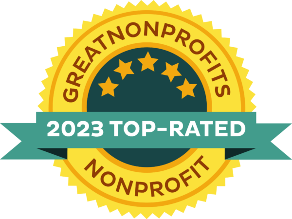 Great Nonprofits Top-Rated badge